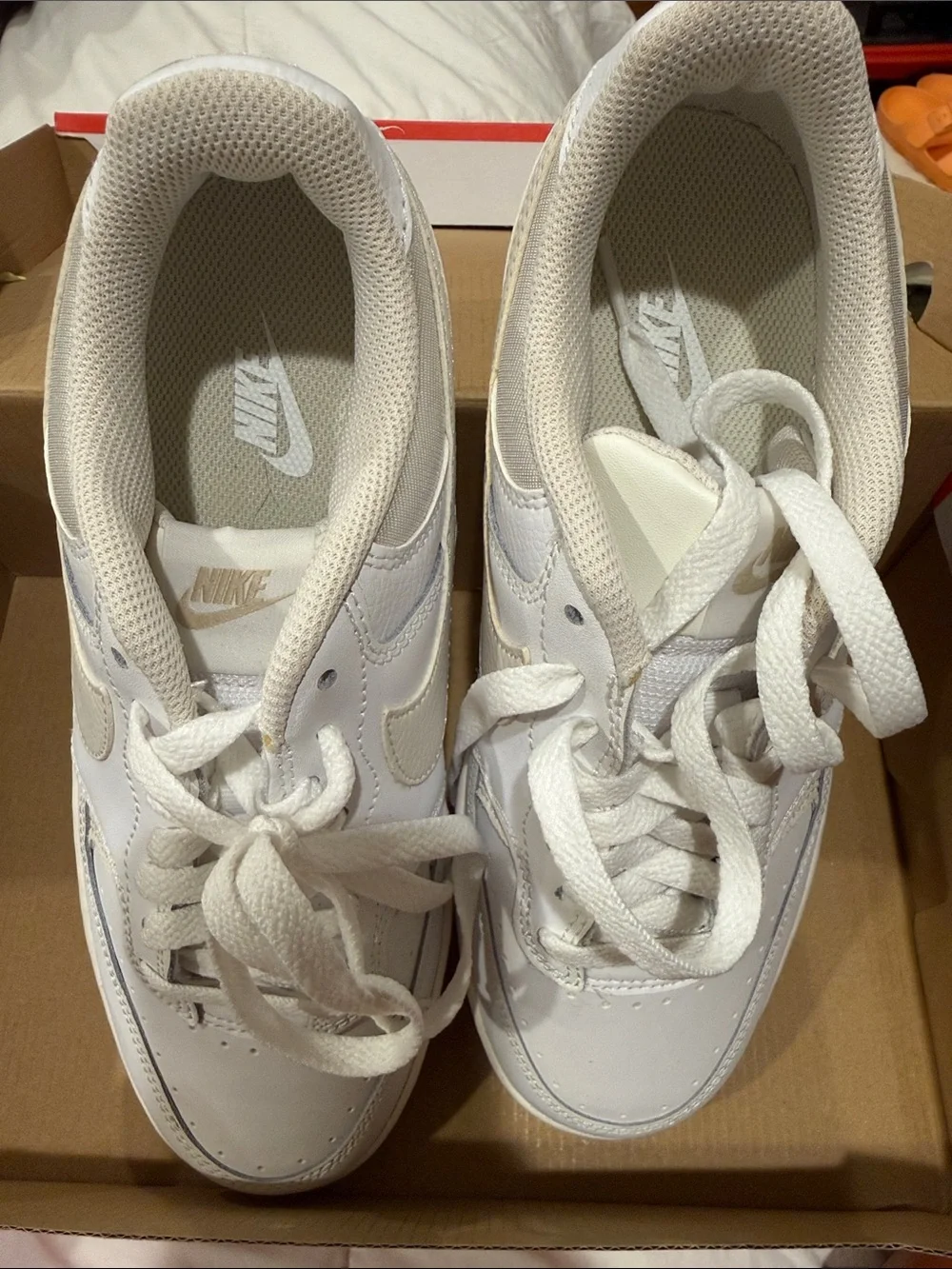 Nike Gamma Force Sneakers White Phantom Light Bone